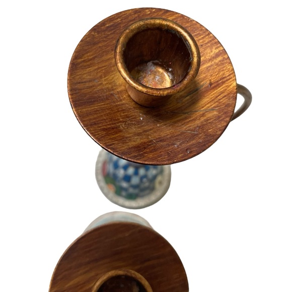 Jim Shore Christmas/Holiday Taper Candle Holders - Picture 6 of 11